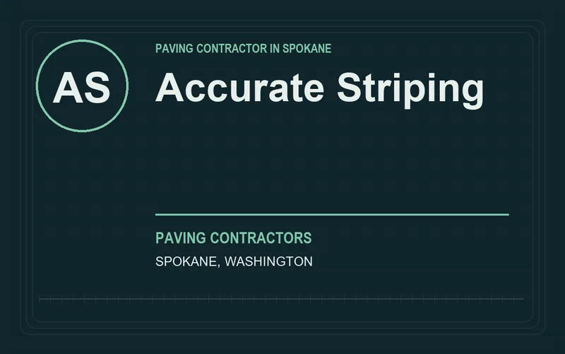 Accurate Striping in Spokane, Washington