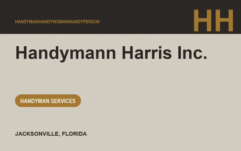 Handymann Harris Inc. in Jacksonville, Florida