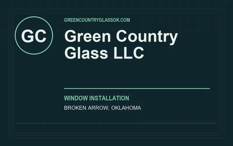Green Country Glass LLC in Broken Arrow, Oklahoma