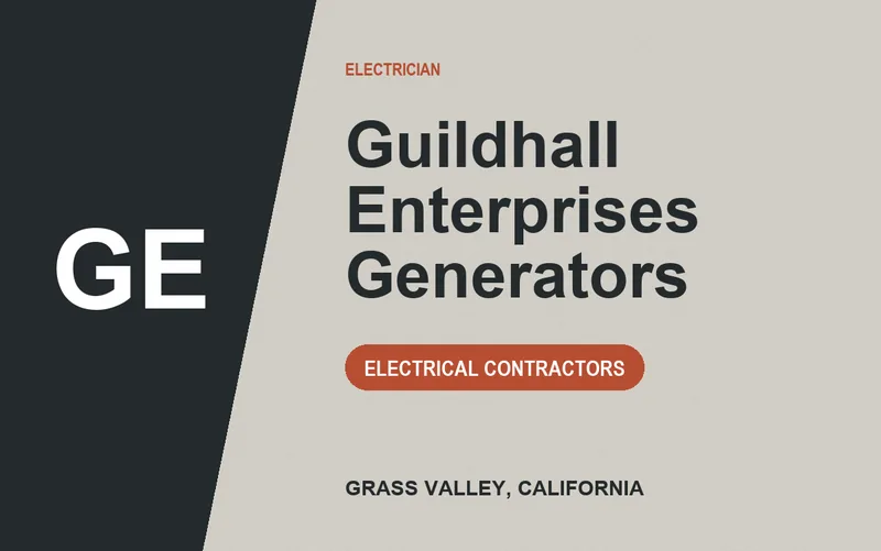 Guildhall Enterprises Generators in Grass Valley, California