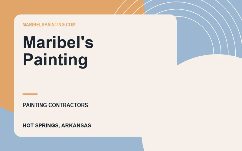 Maribel's Painting in Hot Springs, Arkansas
