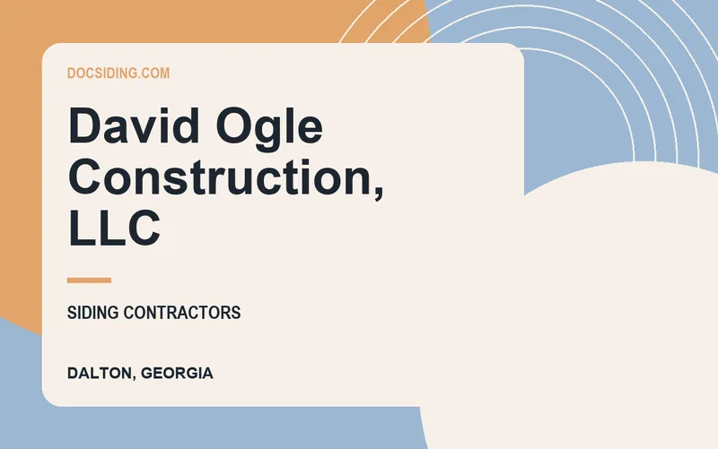 David Ogle Construction, LLC in Dalton, Georgia
