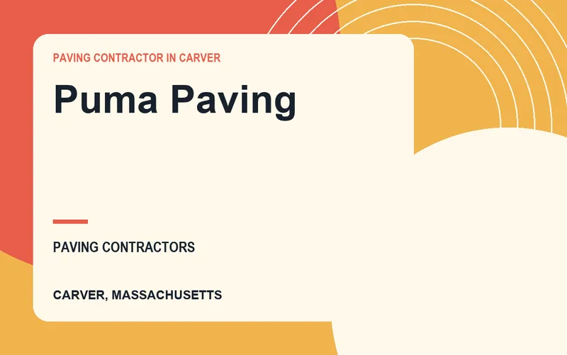 Puma Paving in Carver, Massachusetts