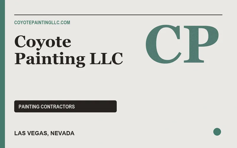 Coyote Painting LLC in Las Vegas, Nevada