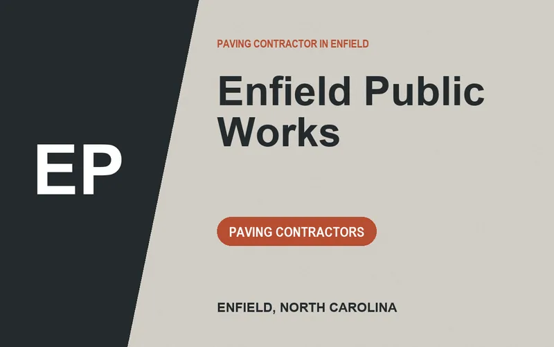 Enfield Public Works in Enfield, North Carolina