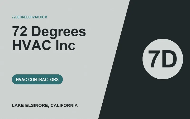 72 DEGREES HVAC INC in Lake Elsinore, California