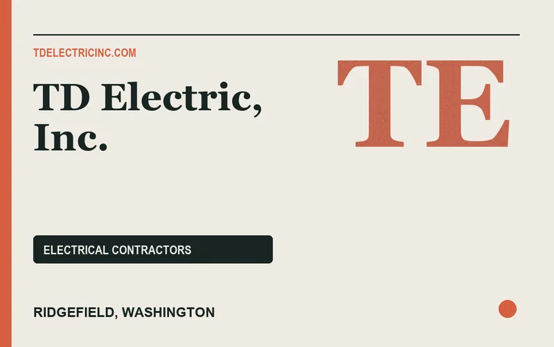 TD Electric, Inc. in Ridgefield, Washington