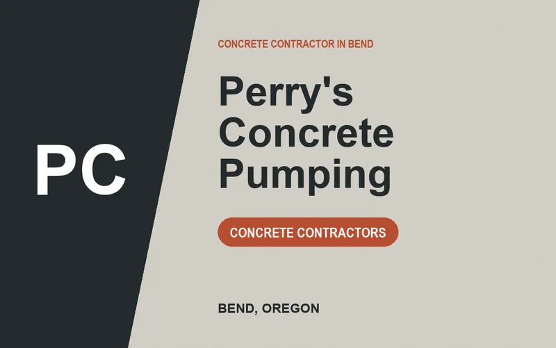 Perry's Concrete Pumping in Bend, Oregon
