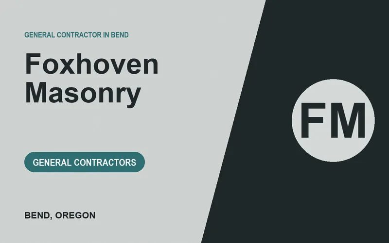 Foxhoven Masonry in Bend, Oregon