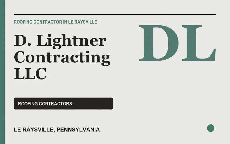 D. Lightner Contracting LLC in Le Raysville, Pennsylvania