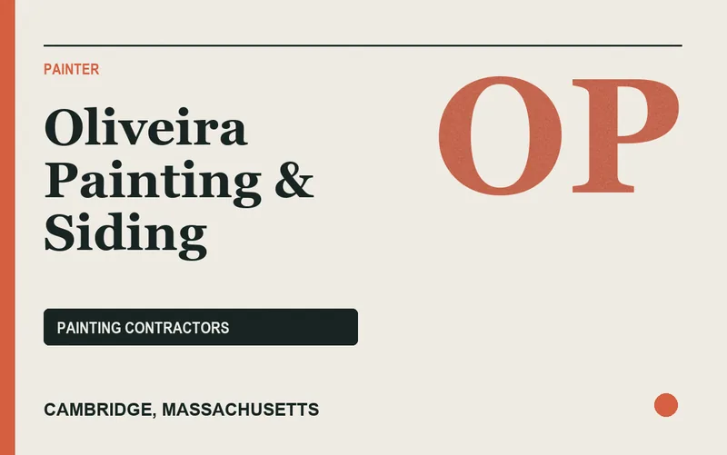 Oliveira Painting & Siding in Cambridge, Massachusetts