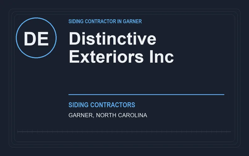 Distinctive Exteriors Inc in Garner, North Carolina