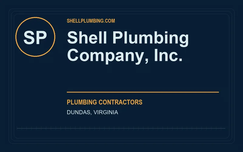 Shell Plumbing Company, Inc. in Dundas, Virginia