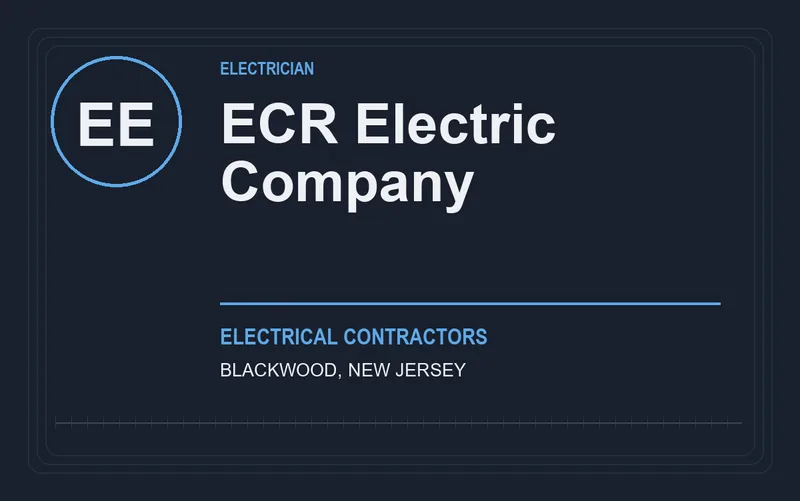 ECR Electric Company in Blackwood, New Jersey