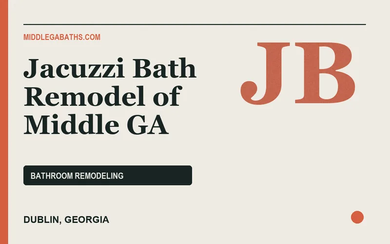 Jacuzzi Bath Remodel of Middle GA in Dublin, Georgia