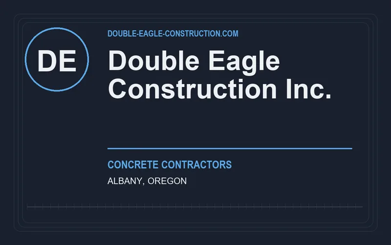 Double Eagle Construction Inc. in Albany, Oregon