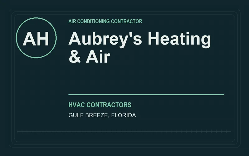 Aubrey's Heating & Air in Gulf Breeze, Florida