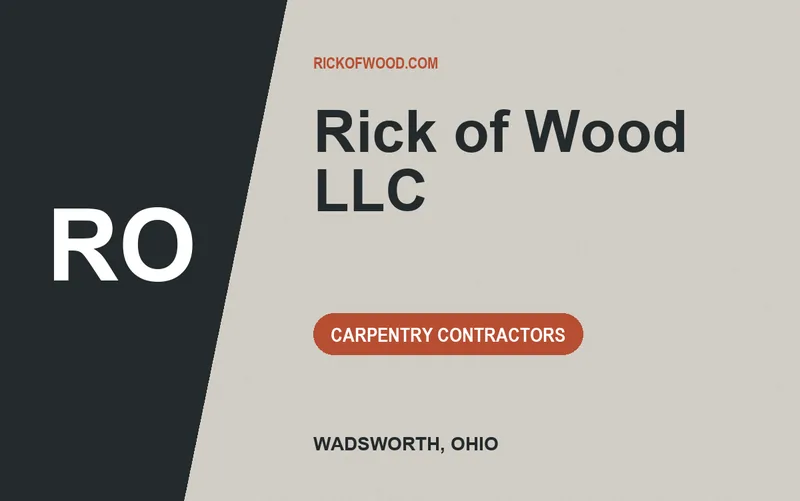 Rick of Wood LLC in Wadsworth, Ohio