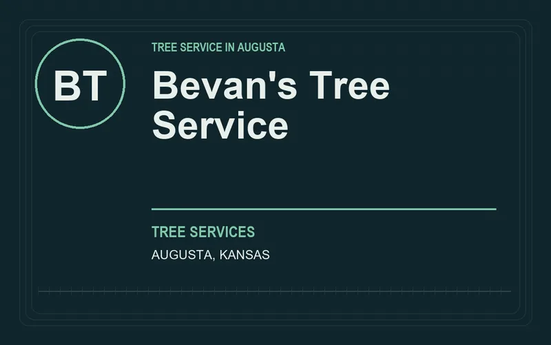 Bevan's Tree Service in Augusta, Kansas