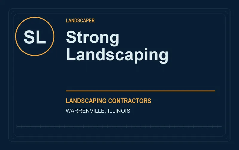 Strong Landscaping in Warrenville, Illinois
