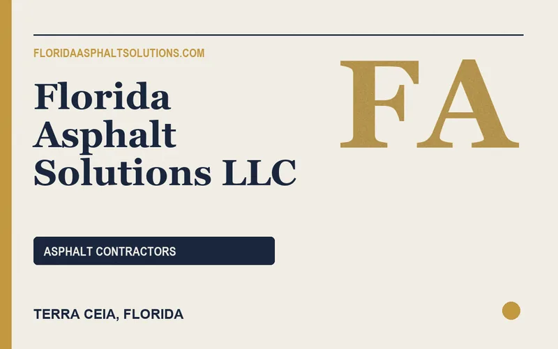 Florida Asphalt Solutions LLC in Terra Ceia, Florida