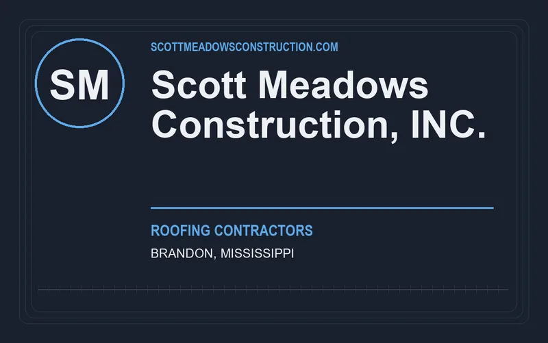 Scott Meadows Construction, INC. in Brandon, Mississippi