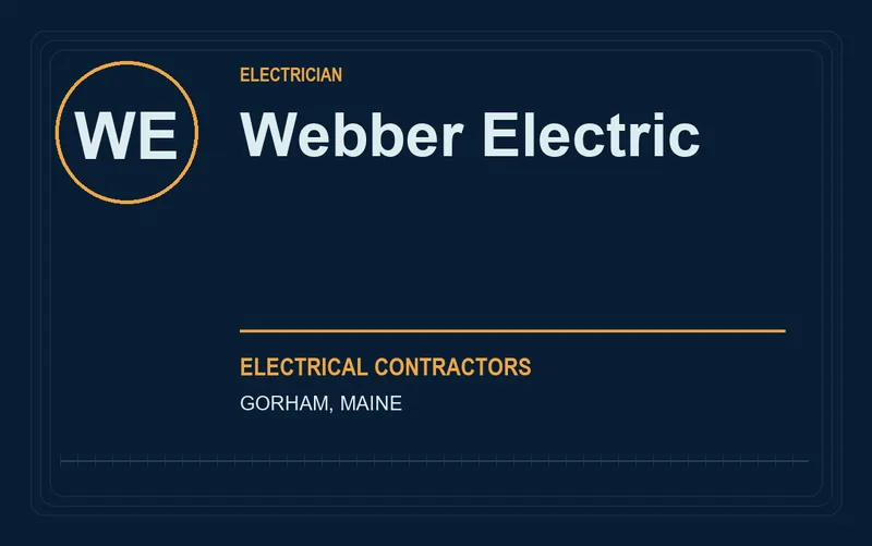 Webber Electric in Gorham, Maine