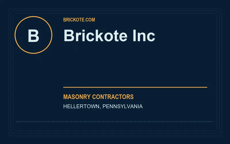 Brickote Inc in Hellertown, Pennsylvania