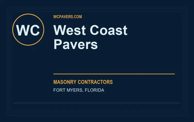 West Coast Pavers in Fort Myers, Florida