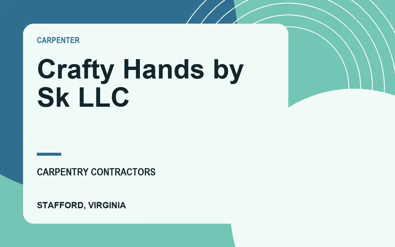 Crafty Hands by Sk LLC in Stafford, Virginia
