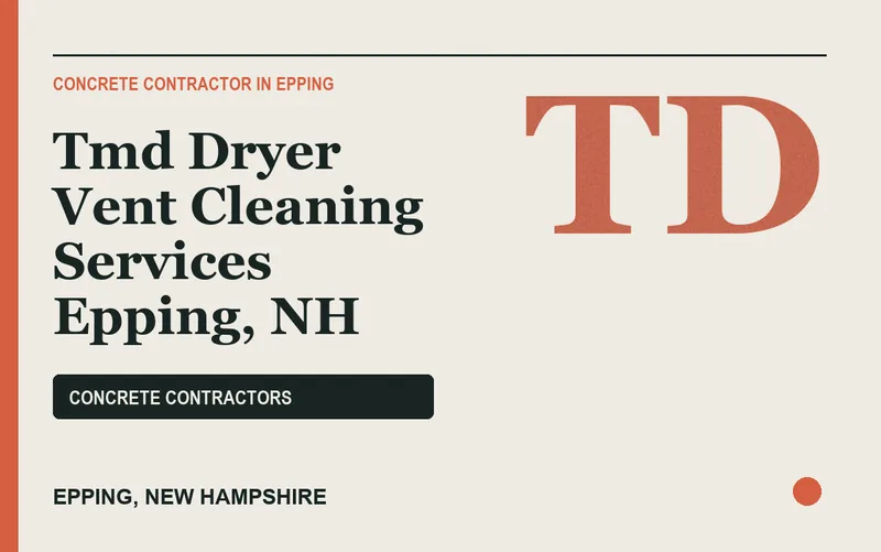 Tmd Dryer Vent Cleaning Services Epping, NH in Epping, New Hampshire