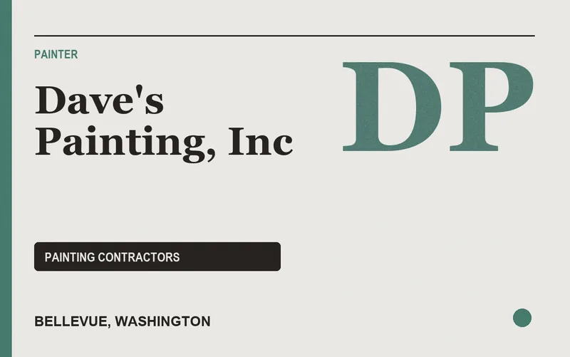 Dave's Painting, Inc in Bellevue, Washington
