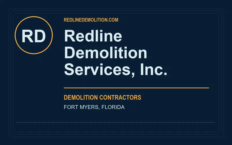 Redline Demolition Services, Inc. in Fort Myers, Florida