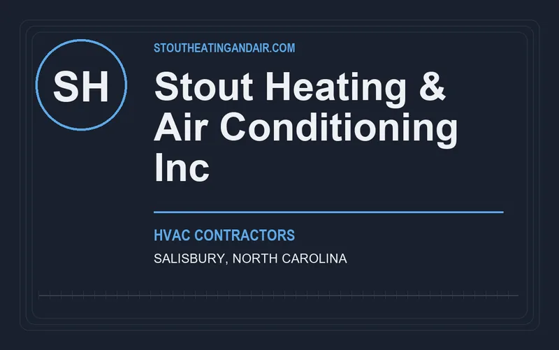 Stout Heating & Air Conditioning Inc in Salisbury, North Carolina