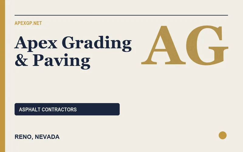 Apex Grading & Paving in Reno, Nevada