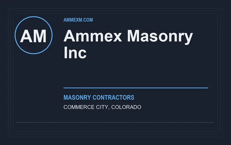 Ammex Masonry Inc in Commerce City, Colorado