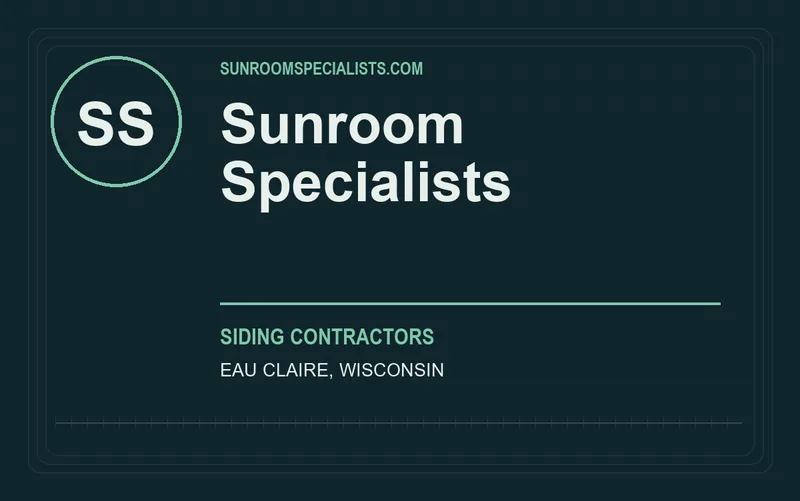 Sunroom Specialists in Eau Claire, Wisconsin