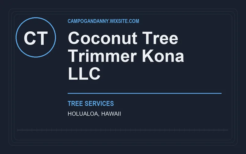 Coconut Tree Trimmer Kona LLC in Holualoa, Hawaii