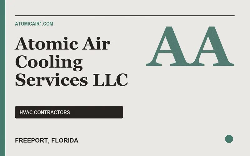 Atomic Air Cooling Services LLC in Freeport, Florida
