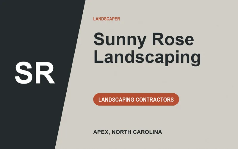 Sunny Rose Landscaping in Apex, North Carolina