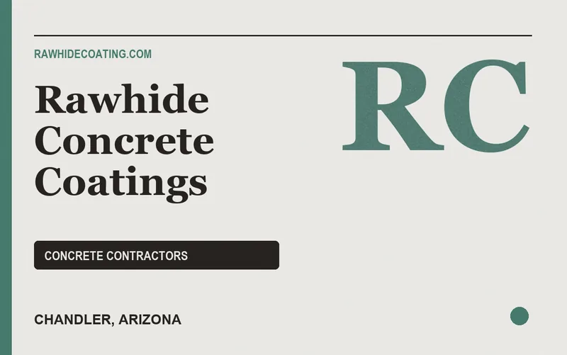 Rawhide Concrete Coatings in Chandler, Arizona