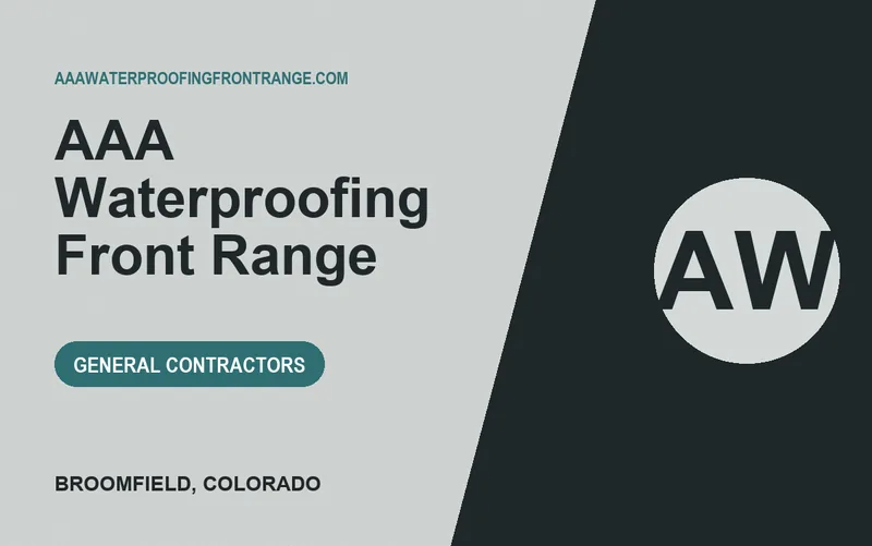 AAA Waterproofing Front Range in Broomfield, Colorado