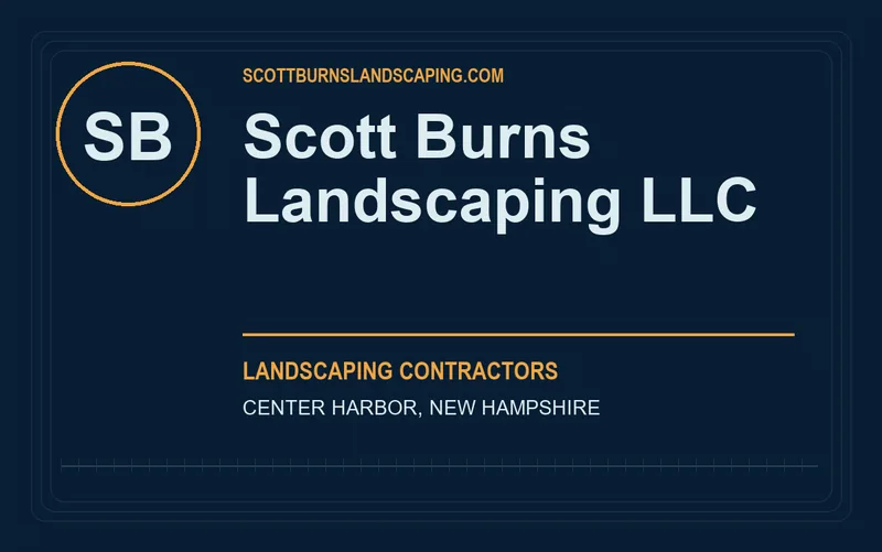 Scott Burns Landscaping LLC in Center Harbor, New Hampshire