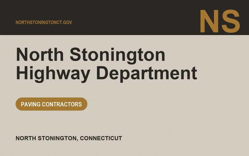 North Stonington Highway Department in North Stonington, Connecticut