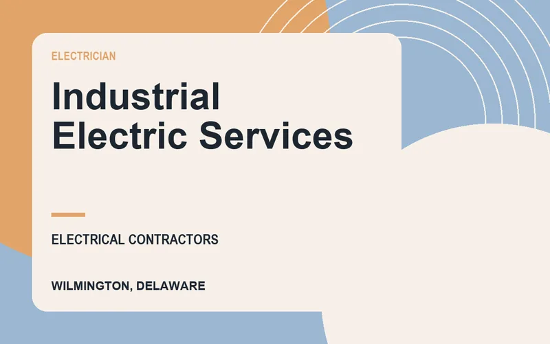 Industrial Electric Services in Wilmington, Delaware