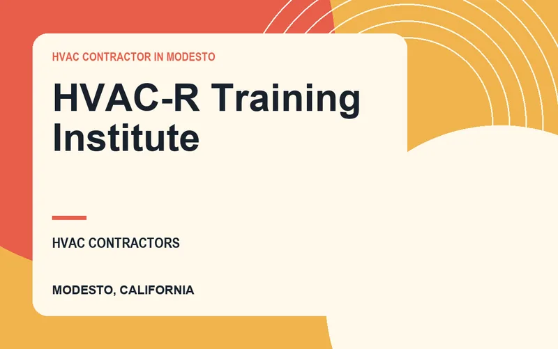 HVAC-R Training Institute in Modesto, California