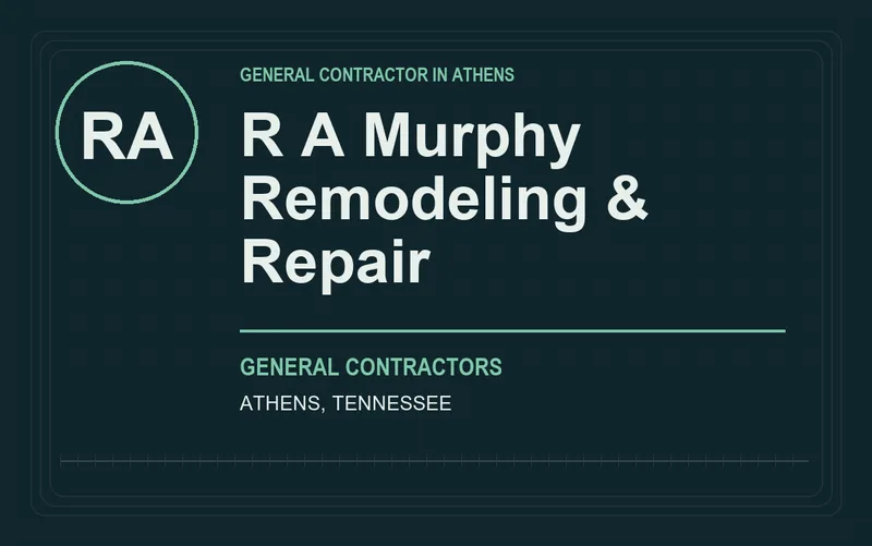 R A Murphy Remodeling & Repair in Athens, Tennessee