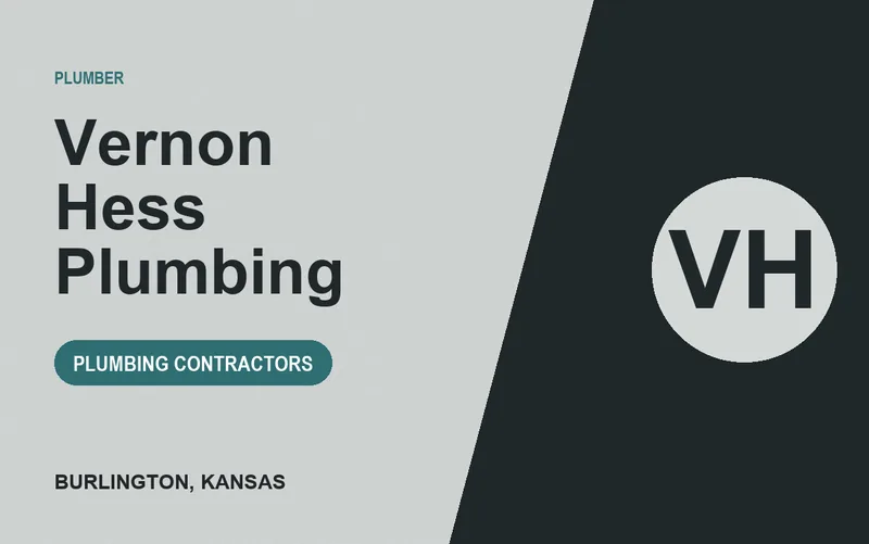 Vernon Hess Plumbing in Burlington, Kansas