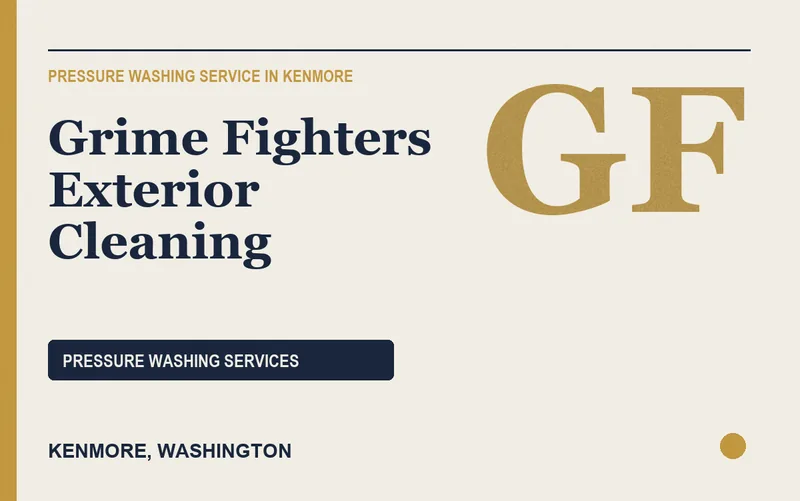Grime Fighters Exterior Cleaning in Kenmore, Washington