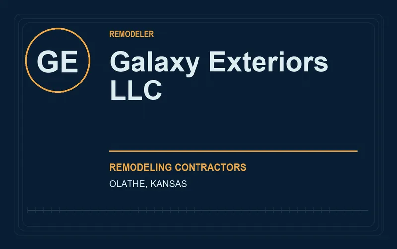 Galaxy Exteriors LLC in Olathe, Kansas